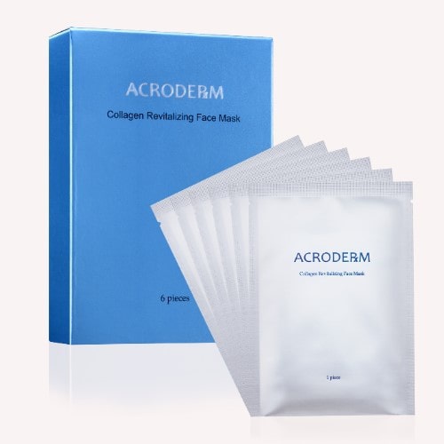 膠原蛋白煥白面膜25mlx6片一盒