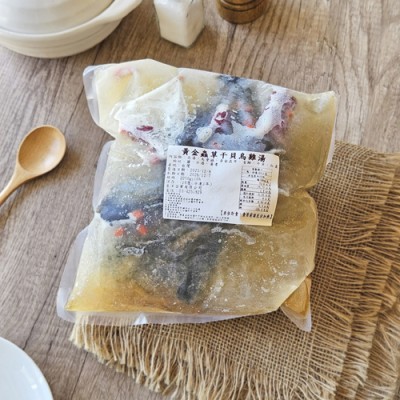 黃金蟲草干貝烏骨雞包裝小