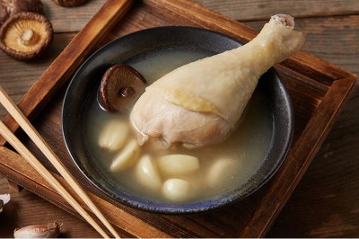 老鍋蒜頭炖雞湯1-500