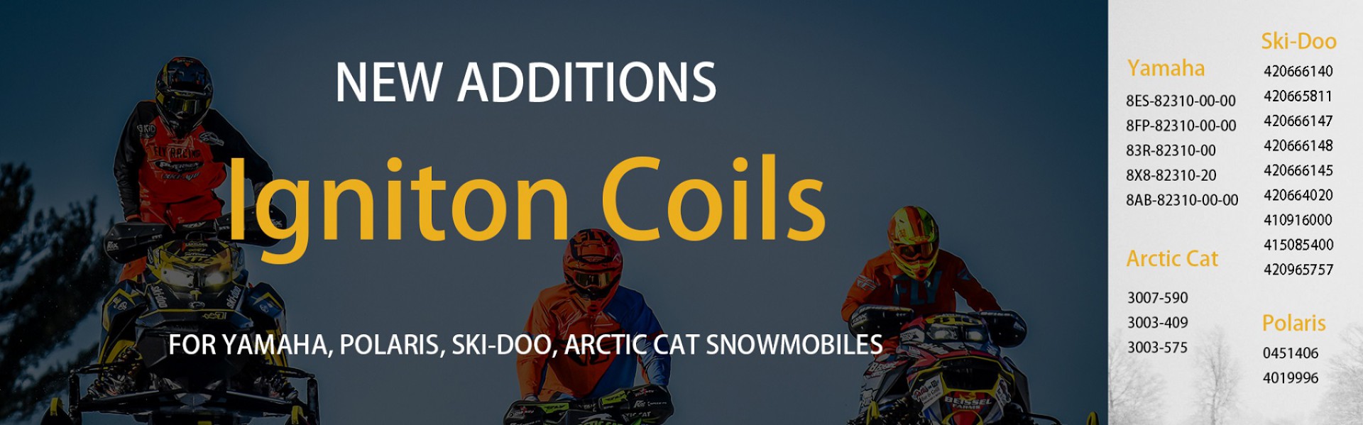 ignition coils for snowmobiles
